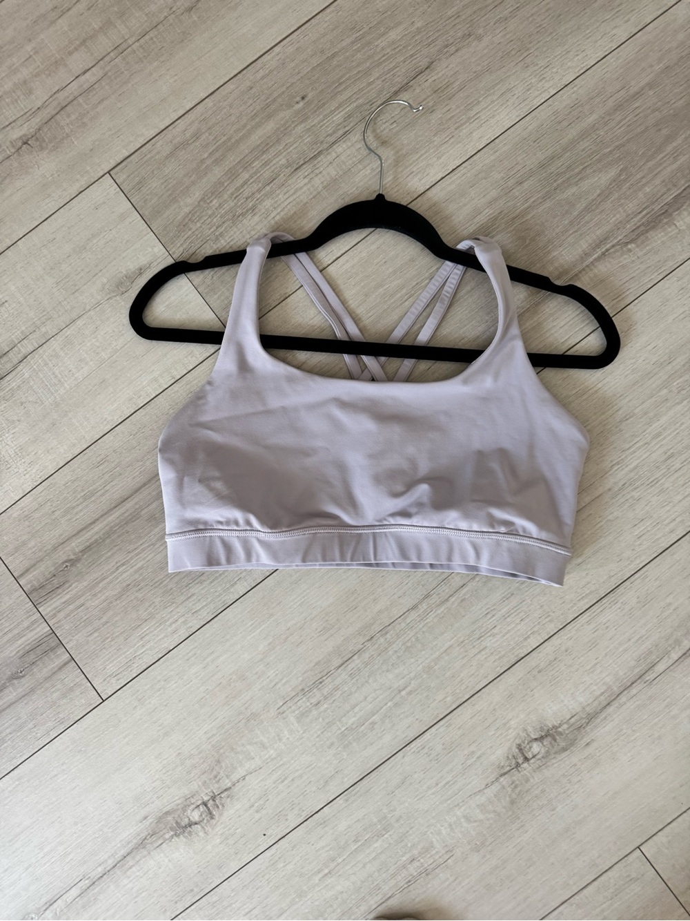 lululemon athletica Lavender Crossback Sports Bra- energy bra size 10